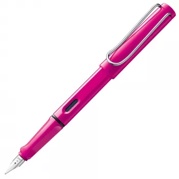 Pióro wieczne LAMY Safari różowe, stalówka F (1223774)