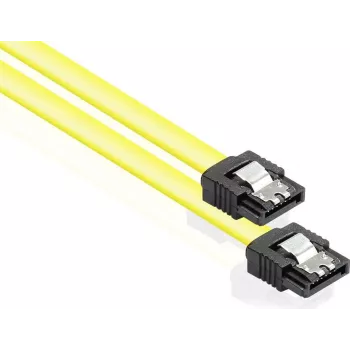Kabel GoodConnections SATA III 6 Gb/s z metalowym zatrzaskiem, 0,30 m, żółty 5047-A03Y