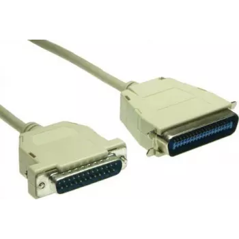 Kabel równoległy do drukarki GoodConnections Premium, DB25 męski do Centronics 36 męski, 0,6 m, szary, podwójnie ekranowany 4090-06