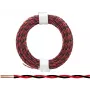 Donau Elektronik 210-10 Litz Wire 2 x 0,04 mm² czerwony/czarny 10 m