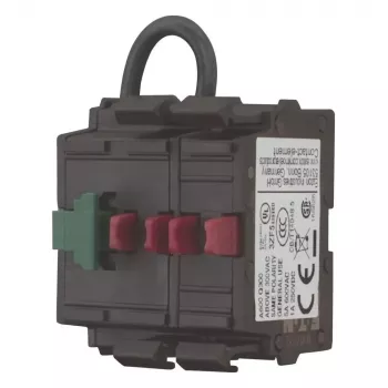 Przekaźnik mocy Eaton M22-K02SMC10, 2 NC, montaż przedni, złącza śrubowe, czarny 121474