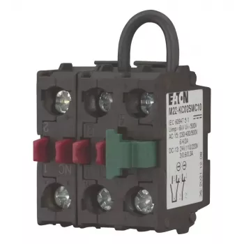 Eaton M22-KC02SMC10 Element stykowy, 2 NC, zaciski śrubowe, montaż przedni 121720