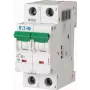 Eaton PXL-B6/2 Wyłącznik nadprądowy miniaturowy (MCB), 2-biegunowy, charakterystyka B, 6 A, 10 kA, szyna DIN 236225