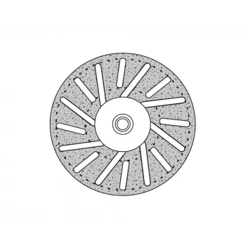 Donau Elektronik 1646 Diamentowa Tarcza tnąca 22 mm do metalu, szkła, żywicy epoksydowej, 1 sztuka