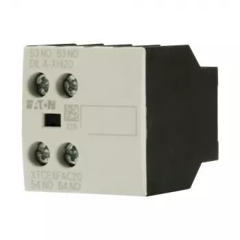 Eaton DILA-XHI20 blok styków pomocniczych, szerokość 45 mm, czarno-biały, -25 do 60 °C 276422