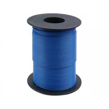 Donau Elektronik 119-12 Przewód linkowy 1 x 0,14 mm² niebieski 100 m