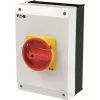 Eaton P3-63/I4/SVB/N 3-biegunowy główny wyłącznik awaryjny, 63 A, czerwony/żółty 207349