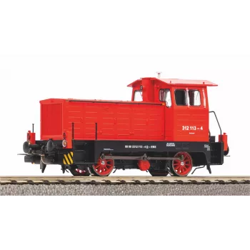 PIKO H0 52637 Lokomotywa spalinowa BR 312 EBS (DCC Ready, PluX22)
