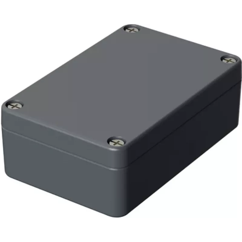 Bopla uniwersalna obudowa 98 x 64 x 34 mm aluminiowa szara srebrna RAL 7001 A 102 (01102000.MT2)
