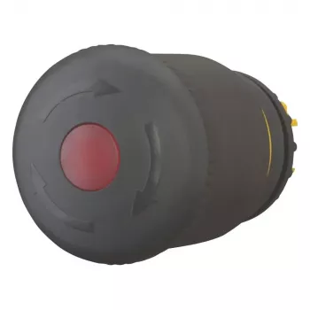 Eaton M22S-PVLT 271540 podświetlany przycisk zatrzymania awaryjnego, odblokowanie przez obrót, czarny