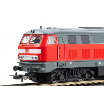 PIKO 57032 Kids Start-Set pociąg towarowy BR 218 DB AG z dwoma wagonami otwartymi Eaos