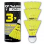 Lotka do badmintona TALBOT torro Tech 350 nylonowa, średnia prędkość, żółto-niebieska, 1 sztuka 479113