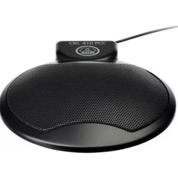Mikrofon AKG CBL410 do komputera PC – przewodowy, jack 3,5 mm, dookólny, 20 Hz–20 kHz, czarny (CBL410PCC)