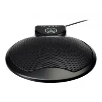 Mikrofon AKG CBL410 do komputera PC – przewodowy, jack 3,5 mm, dookólny, 20 Hz–20 kHz, czarny (CBL410PCC)