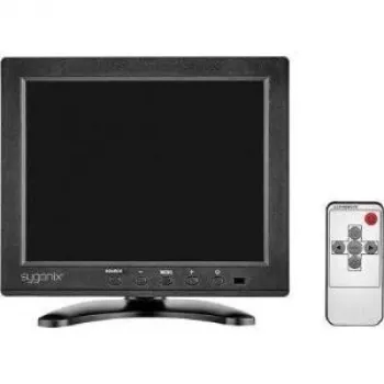 Sygonix 8 inch monitor LCD do nadzoru 1024x768 HDMI VGA Composite 16885X1