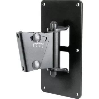 König & Meyer 24481 Ścienny uchwyt na gitarę akustyczną, elektryczną i basową, czarny, stal, nośność 25 kg 24481-000-55