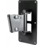König & Meyer 24481 Ścienny uchwyt na gitarę akustyczną, elektryczną i basową, czarny, stal, nośność 25 kg 24481-000-55