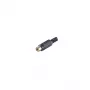 Złącze RCA S CONN maximum connectivity żeńskie-żeńskie, czarne 51500-S