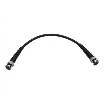Telegärtner L00010A1805 kabel koncentryczny BNC–BNC, 0,5 m, czarny