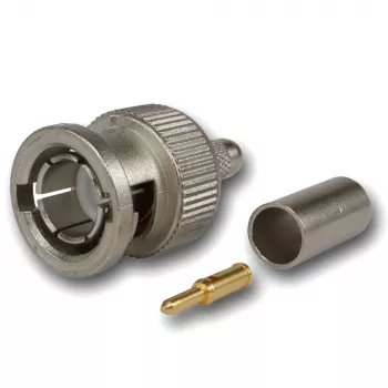 Telegärtner złącze BNC męskie zaciskane 75 Ohm dla RG59/RG62/RG179/RG187/RG316 J01002A0030