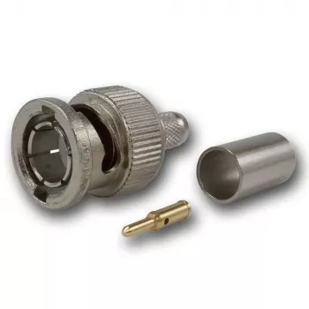 Złącze zaciskane BNC Telegärtner G02 75 Ohm do RG-59B/U, UG-1789/U, męskie, 5 szt. J01002A1288Y