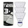 TALBOT TORRO Tech 350 Medium nylonowa lotka do badmintona, biało-niebieska, 1 sztuka 479112