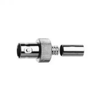 Telegärtner BNC gniazdo kablowe zaciskowe G30 50 Ohm dla LMR-240, 5 szt. J01001A0073