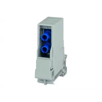 TELEGÄRTNER STX moduł złącza światłowodowego na szynę DIN z adapterami ST i SC duplex, jednomodowy/wielomodowy H82000A0022