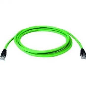 Telegärtner L80403A0003 5m kabel sieciowy Cat5 SF/UTP, zielony