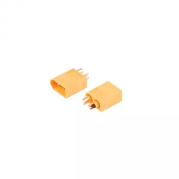 Para złączy S CONN MAXIMUM CONNECTIVITY SC02-XT60 XT60 (męskie i żeńskie) 60A wysokoprądowe pozłacane styki do modeli RC, dronów, akumulatorów