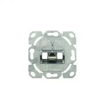 TELEGÄRTNER AMJ-S Cat.6A ekranowany moduł gniazda RJ45 z osłoną, czysty biały J00020A0514