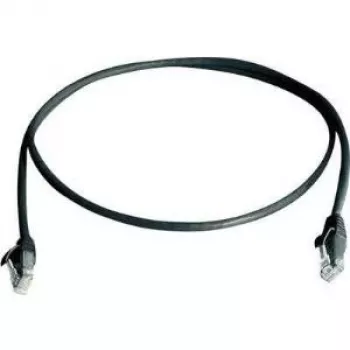 Telegärtner L00001A0238 2m Cat6 U/UTP czarny kabel sieciowy