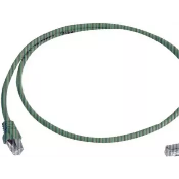 Telegärtner 100008018 kabel krosowy CAT 6a S/FTP, RJ45, 0,5 m, żółty, LSZH, trudnopalny, snagless