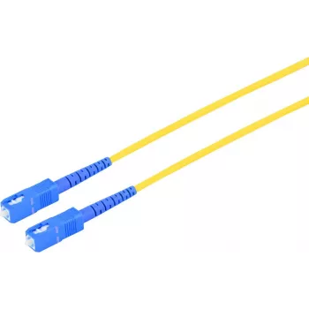 S CONN Maximum Connectivity kabel krosowy światłowodowy jednomodowy SC/SC UPC OS2, 9/125µm, żółty, 7,5m 07-106062