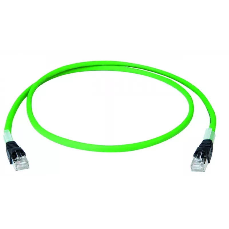 Telegärtner L80404A0005 7,5m Cat6a S/FTP (S-STP) zielony kabel sieciowy