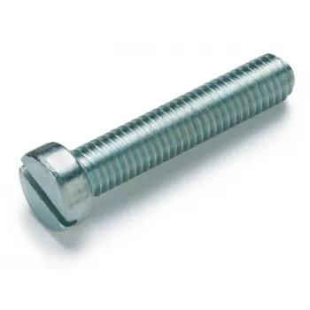 Śruba z łbem walcowym CIMCO 190862 M5 x 16 mm DIN 84a ocynkowana z nacięciem