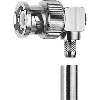 Telegärtner BNC wtyk kątowy zaciskany 75 Ohm, RG-179B/U, G04 J01002A0027