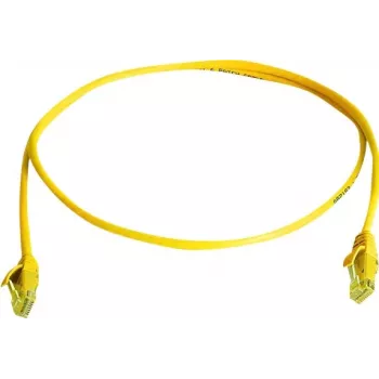 Kabel krosowy Telegärtner DataVoice Office Cat 6 UTP RJ45 do RJ45, 3m, żółty RAL 1021, bezhalogenowy L00002A0237