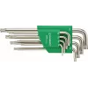 Stahlwille 10771/8 zestaw kluczy Torx L z końcówką kulową, 8 sztuk (T9-T40) 96432700