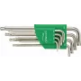 Stahlwille 10771/8 zestaw kluczy Torx L z końcówką kulową, 8 sztuk (T9-T40) 96432700