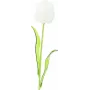 EUROPALMS Kryształowy tulipan sztuczny kwiat, biały, 61cm, 12 sztuk (82600204)