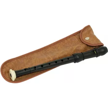 DIMAVERY Piccolo Recorder, plastikowy, czarny 26500400