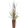 EUROPALMS Sztuczna gałązka eukaliptusa, żółto-zielona, 110cm 82505622