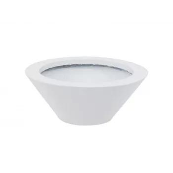 EUROPALMS Leichtsinn Bowl-15 misa dekoracyjna, biała, połysk 83011822