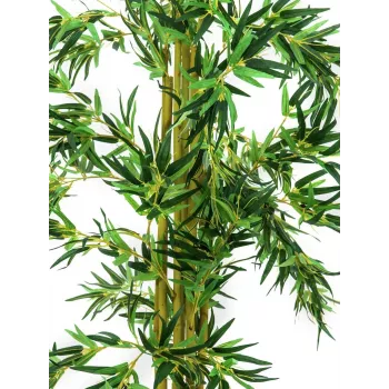 EUROPALMS Sztuczna roślina bambusowa wielołodygowa, 150cm 82509235