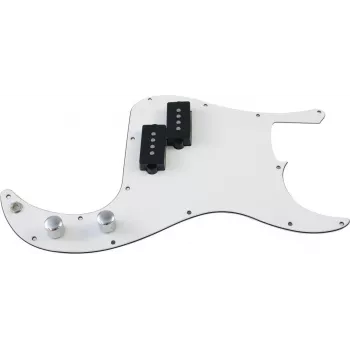 DIMAVERY Pickguard do modeli basów elektrycznych PB, 3-warstwowy czarny 26300210