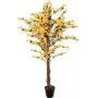 EUROPALMS Sztuczne drzewo forsycji z 3 pniami, żółte, 150cm 82507102
