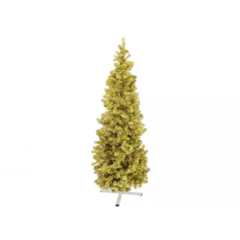 EUROPALMS FUTURA Sztuczna choinka bożonarodzeniowa, złoto-metaliczna, 210 cm 83500555