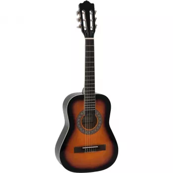 Dimavery AC-303 Gitara klasyczna 1/2 Sunburst 535 mm skala 6-strunowa