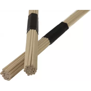 DIMAVERY DDS-Rods pałki do perkusji klonowe, 19 prętów, gumowa rączka, 405 mm, para 26070380